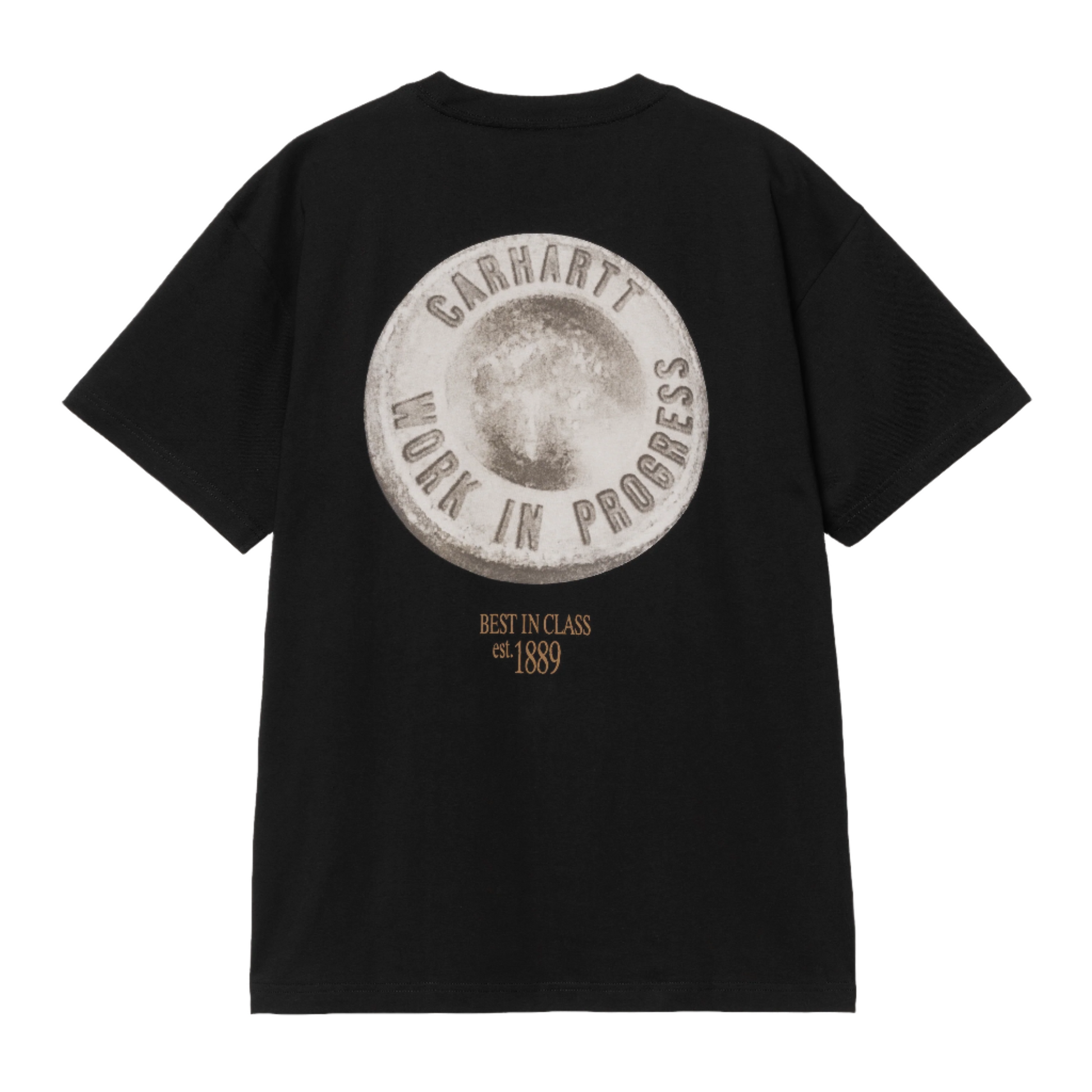 Carhartt WIP Best In Class Short Sleeve T-Shirt Black. Foto da parte de trás.