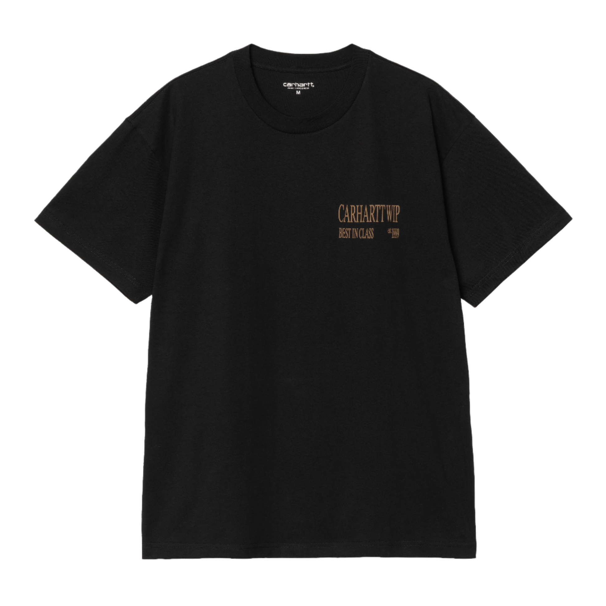 Carhartt WIP Best In Class Short Sleeve T-Shirt Black. Foto da parte da frente.