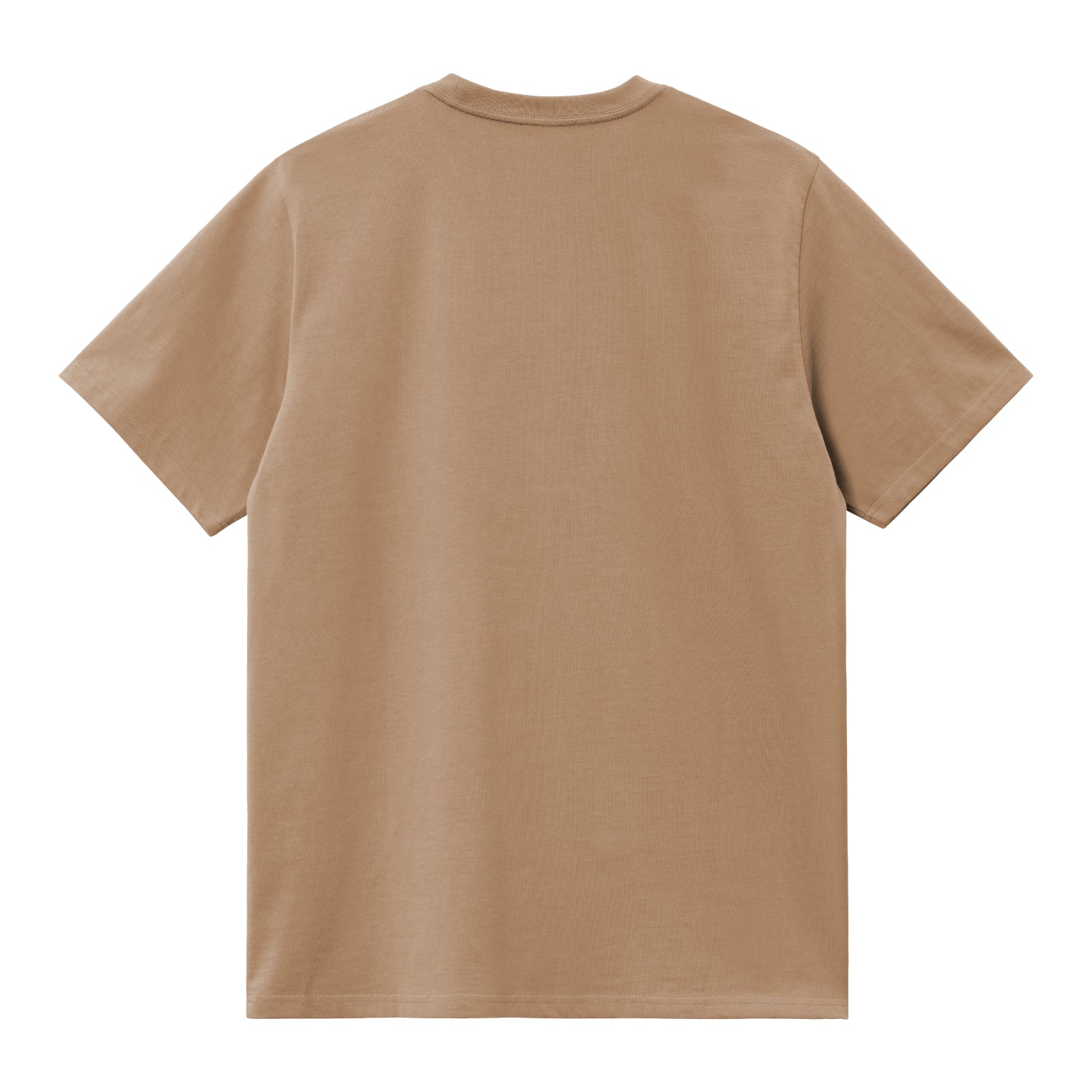 Carhartt WIP Chase Short Sleeve T-Shirt Peanut/Gold. Foto da parte de trás.