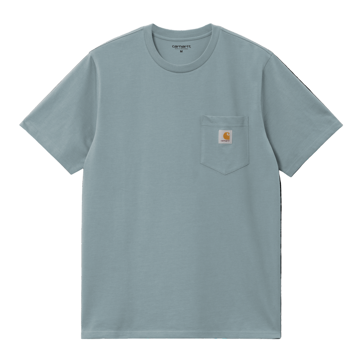 T-Shirt com manga curta para homem Carhartt WIP Pocket em Citadel. Foto da parte da frente.