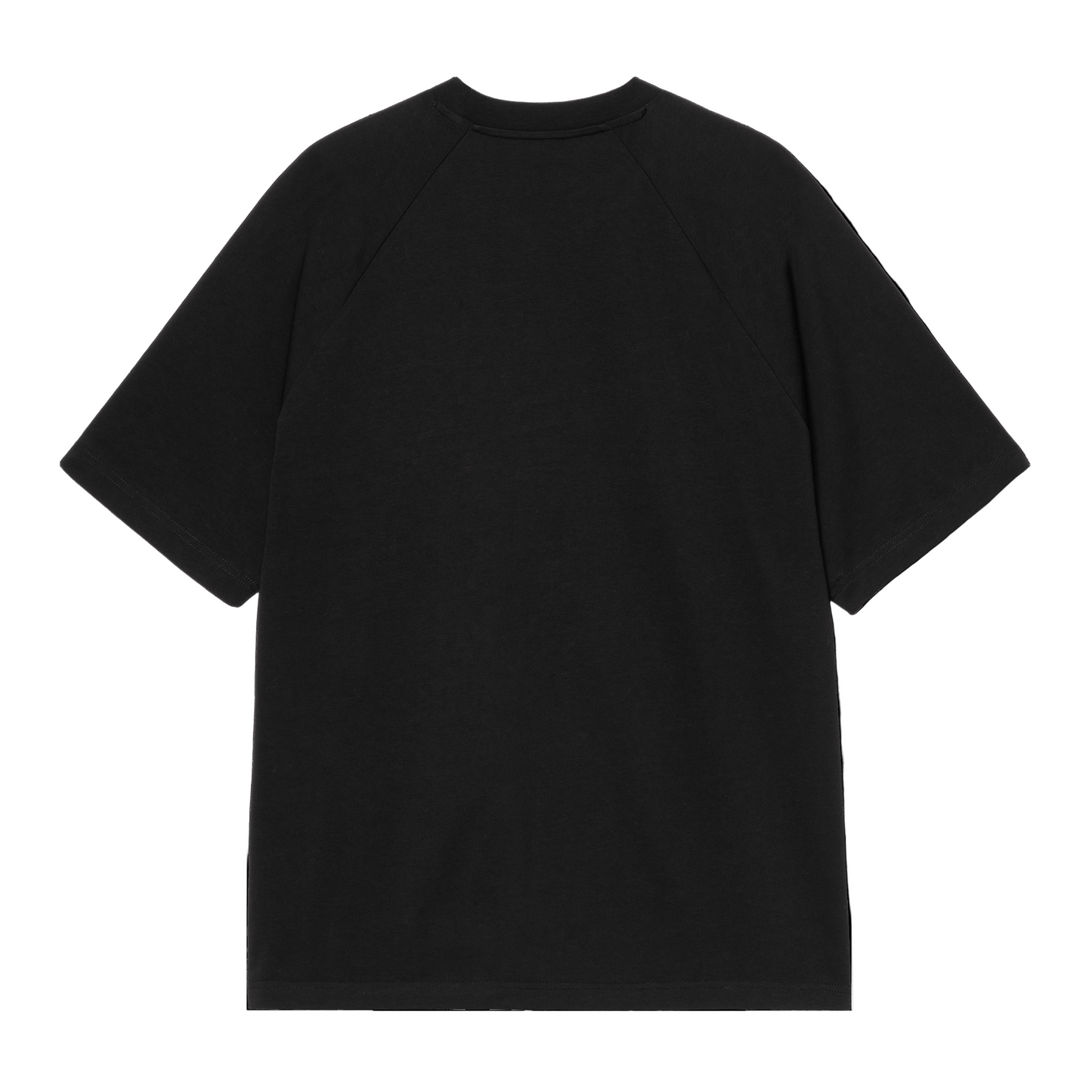 T-Shirt de manga curta para homem Carhartt WIP Ray em Preto. Foto da parte de trás.