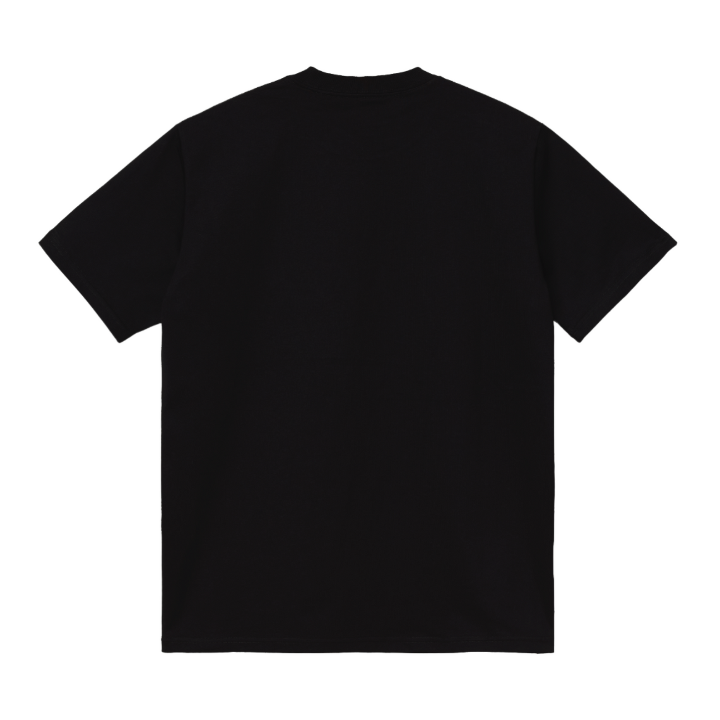 Carhartt WIP University Short Sleeve T-Shirt Black/White. Foto da parte de trás.