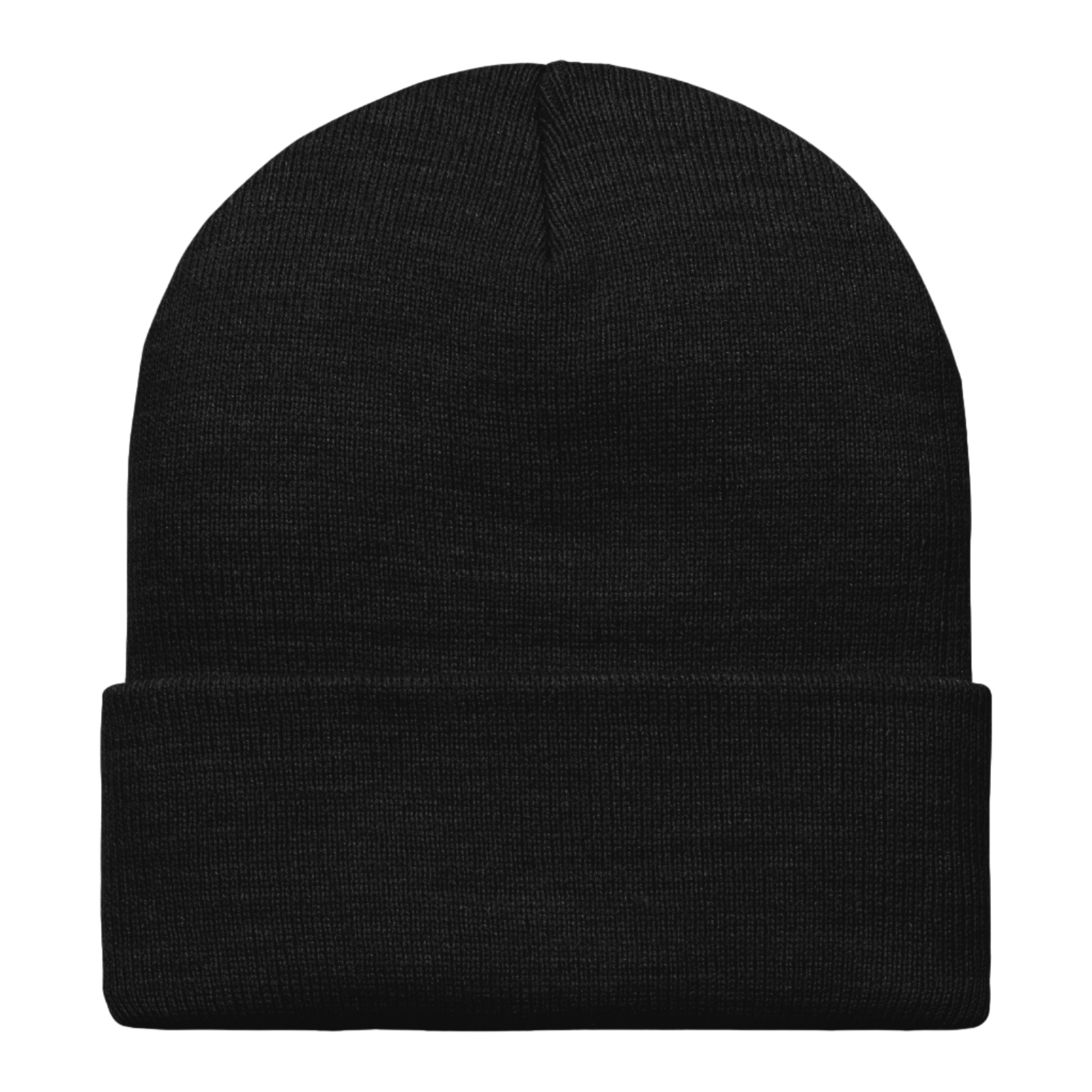 Carhartt WIP Script Beanie Black/White. Foto da parte de trás.