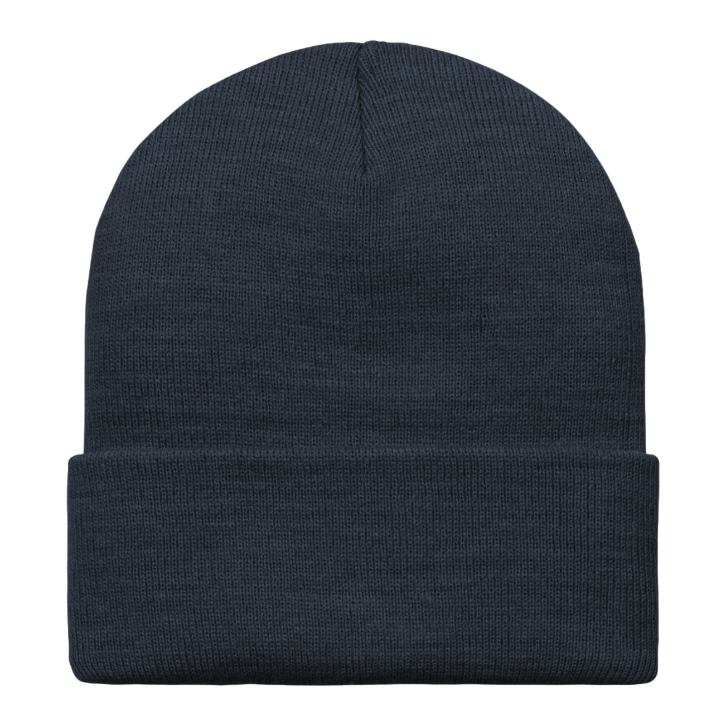 Carhartt WIP Script Beanie Air Force Blue/Malbec. Foto da parte de trás.