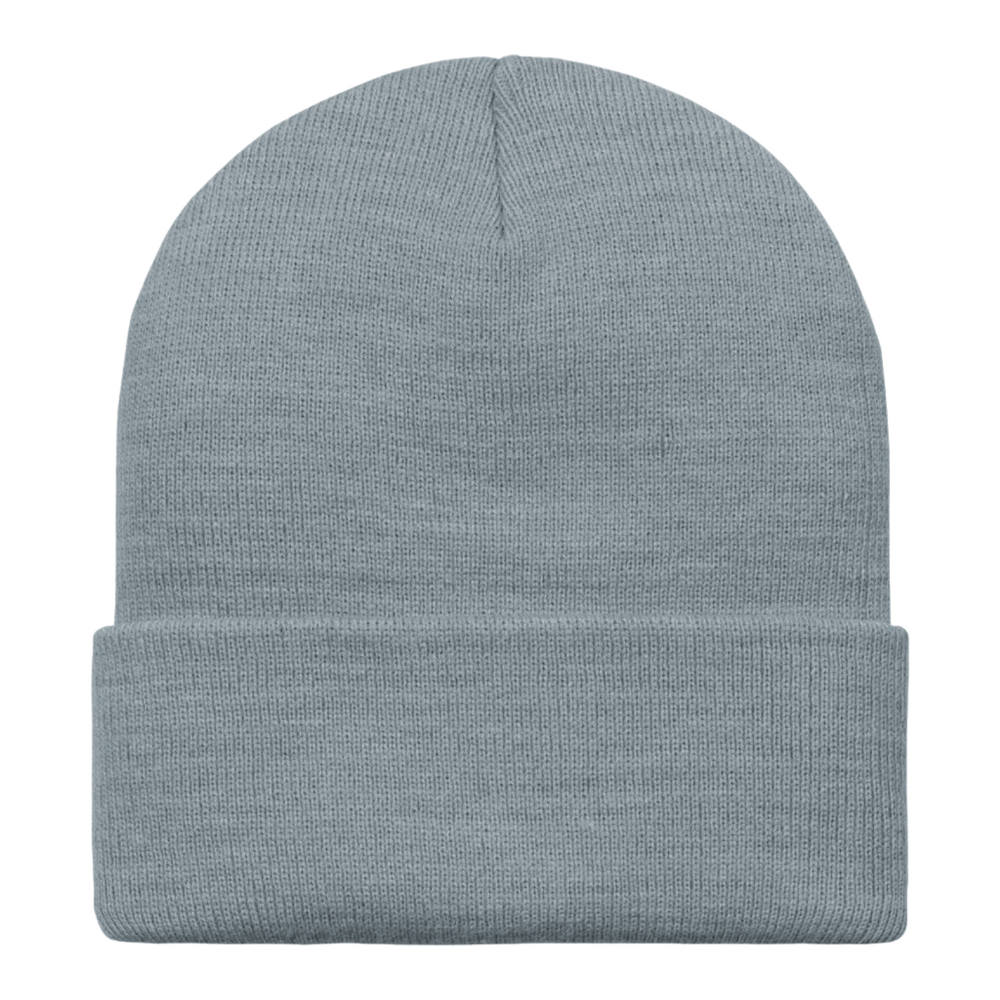 Carhartt WIP Script Beanie Dove Grey/Wax. Foto da parte de trás.