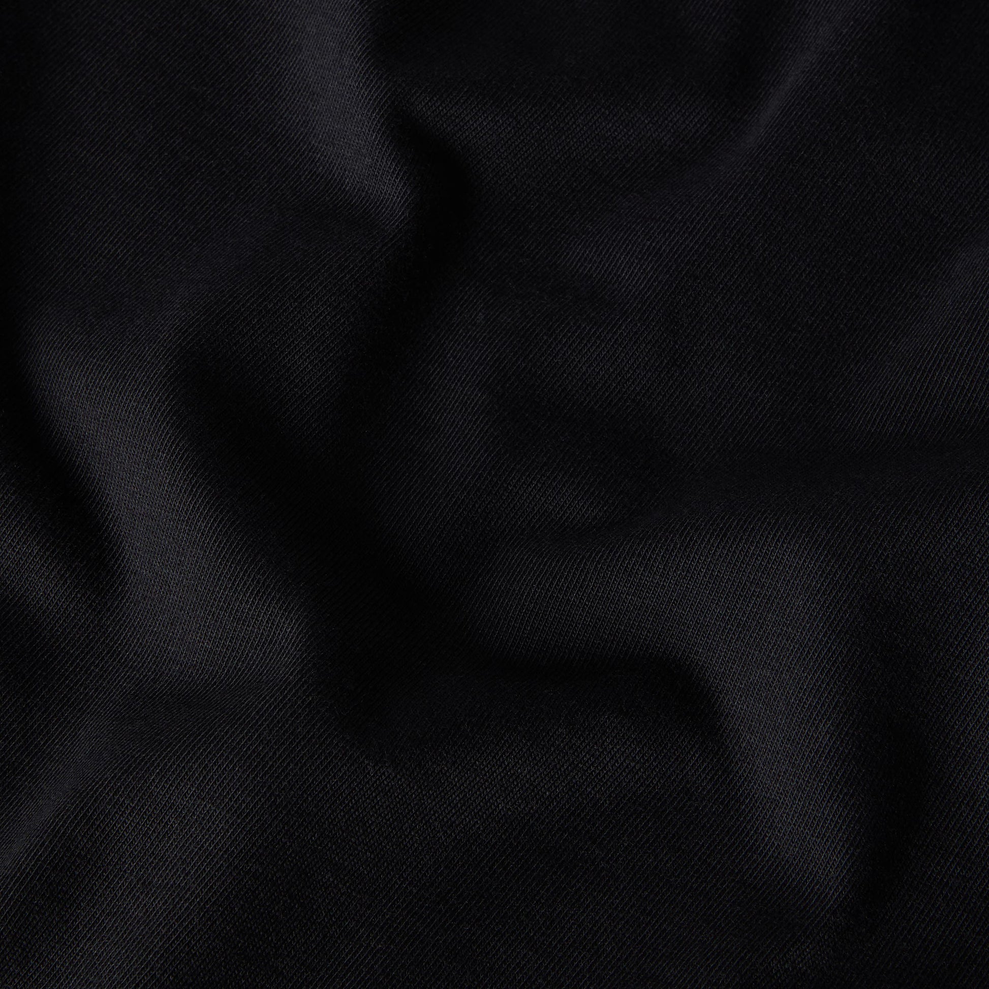 T-Shirt de manga curta para homem The North Face 1966 Half Dome Relaxed em Preto TNF. Foto de detalhe do tecido.