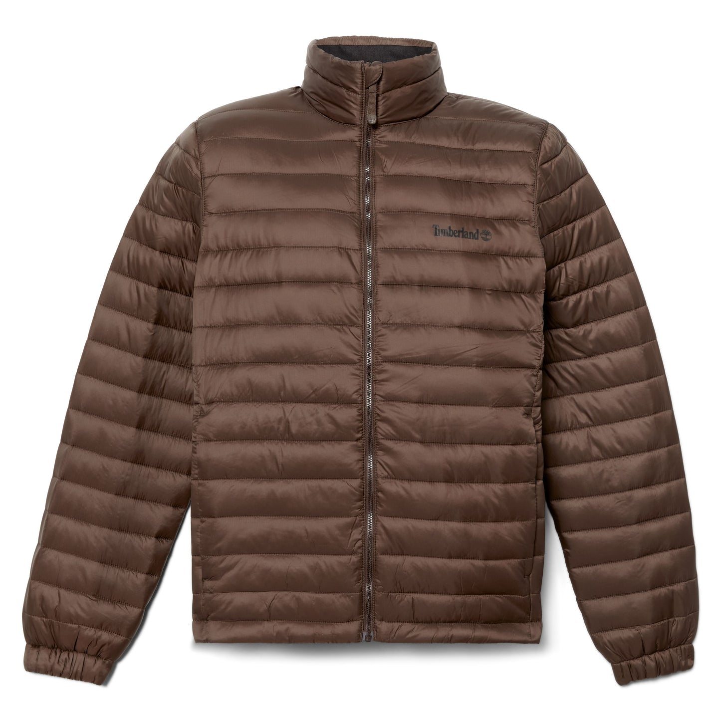 Casaco Hidrorrepelente Duradouro para homem Timberland Axis Peak em Chocolate Brown. Foto da parte da frente.