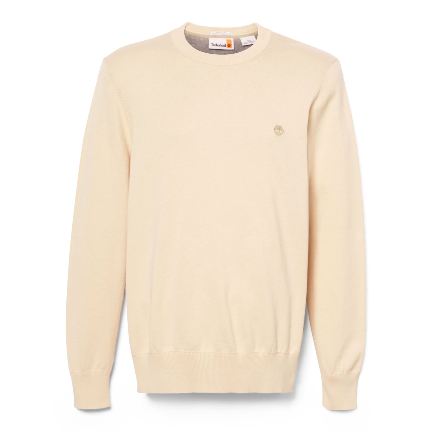 Camisola de malha de algodão para homem Timberland Williams River em Angora. Foto da parte da frente.