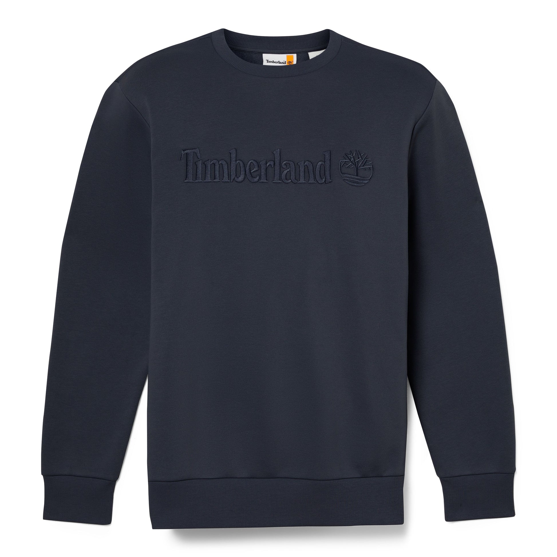 Sweat para homem Timberland Crew Neck Hampton em Dark Sapphire. Foto da parte da frente.