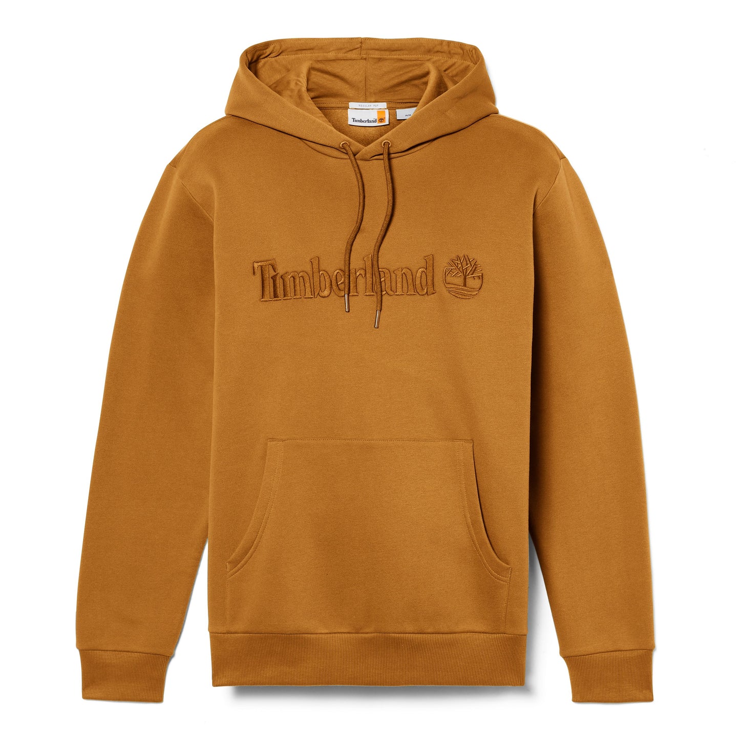 Sweat com carapuço para homem Timberland Hampton em Wheat Boot. Foto da parte da frente.