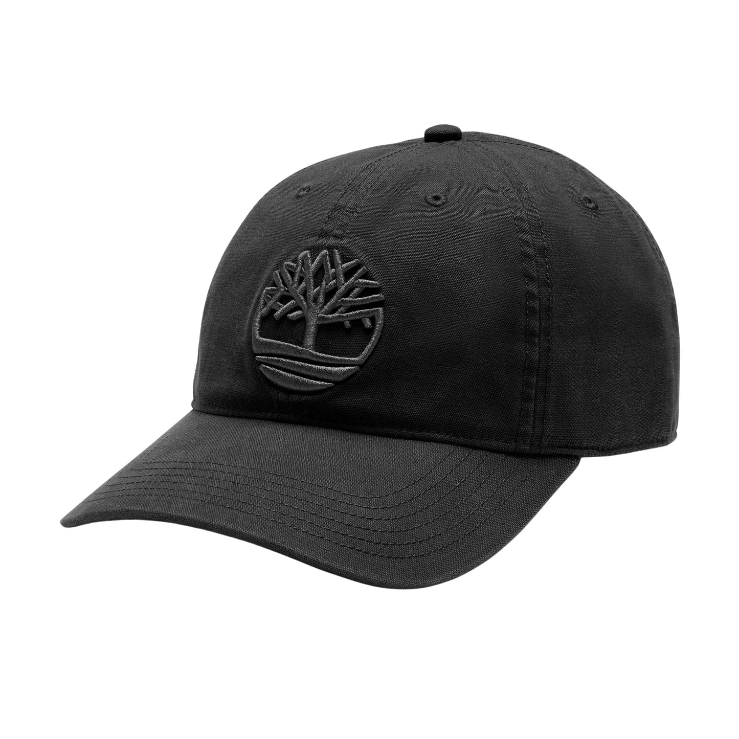 Boné unissexo Timberland Soundview Baseball em Preto. Foto da parte da frente.