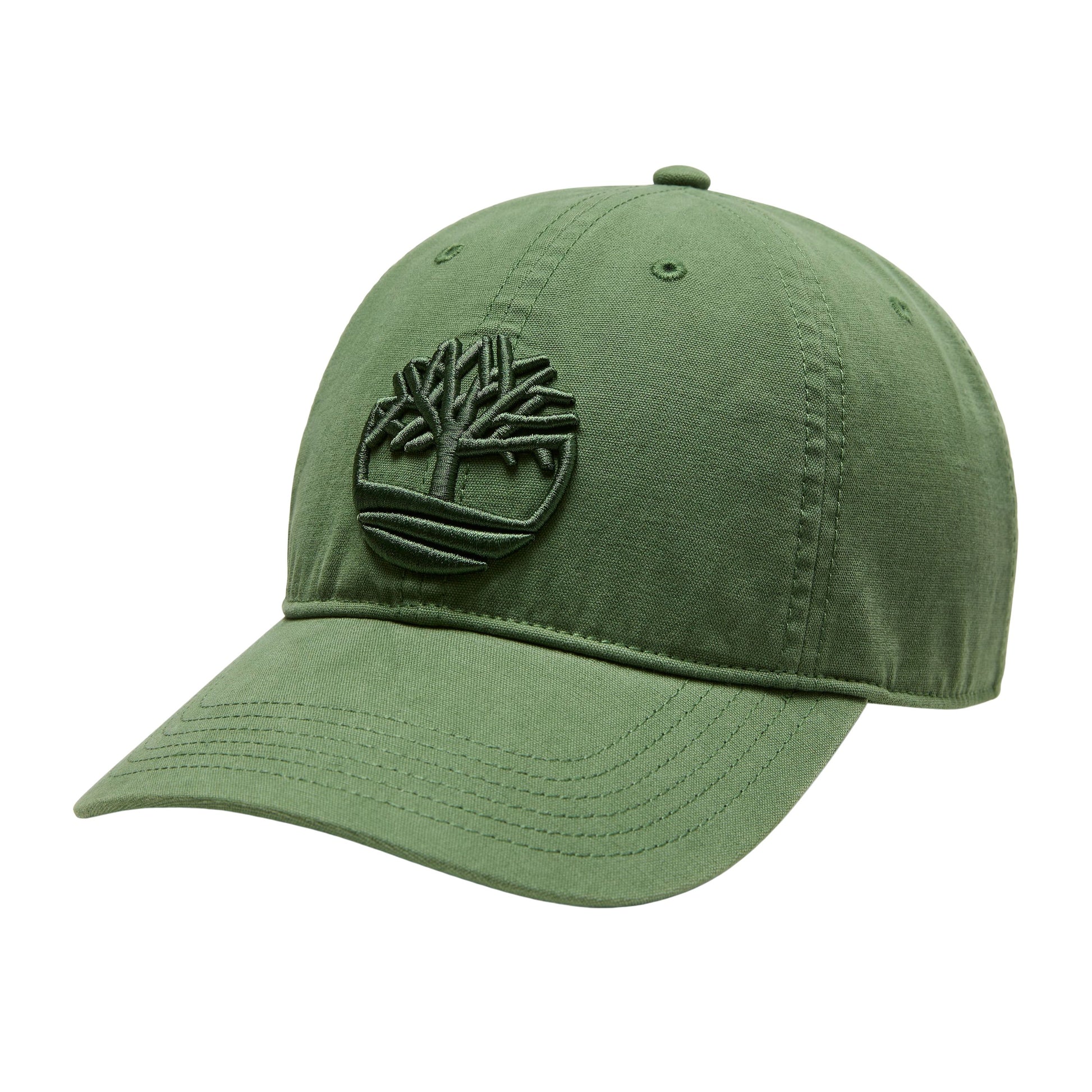 Boné unissexo Timberland Soundview Baseball em Myrtle. Foto da parte da frente.