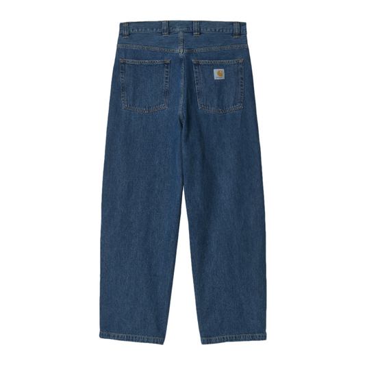 Carhartt WIP Brandon Pant Blue Stone Washed. Foto da parte de trás.