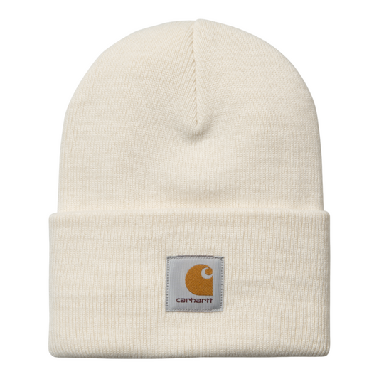 Carhartt WIP Acrylic Watch Hat Natural. Foto da parte da frente.