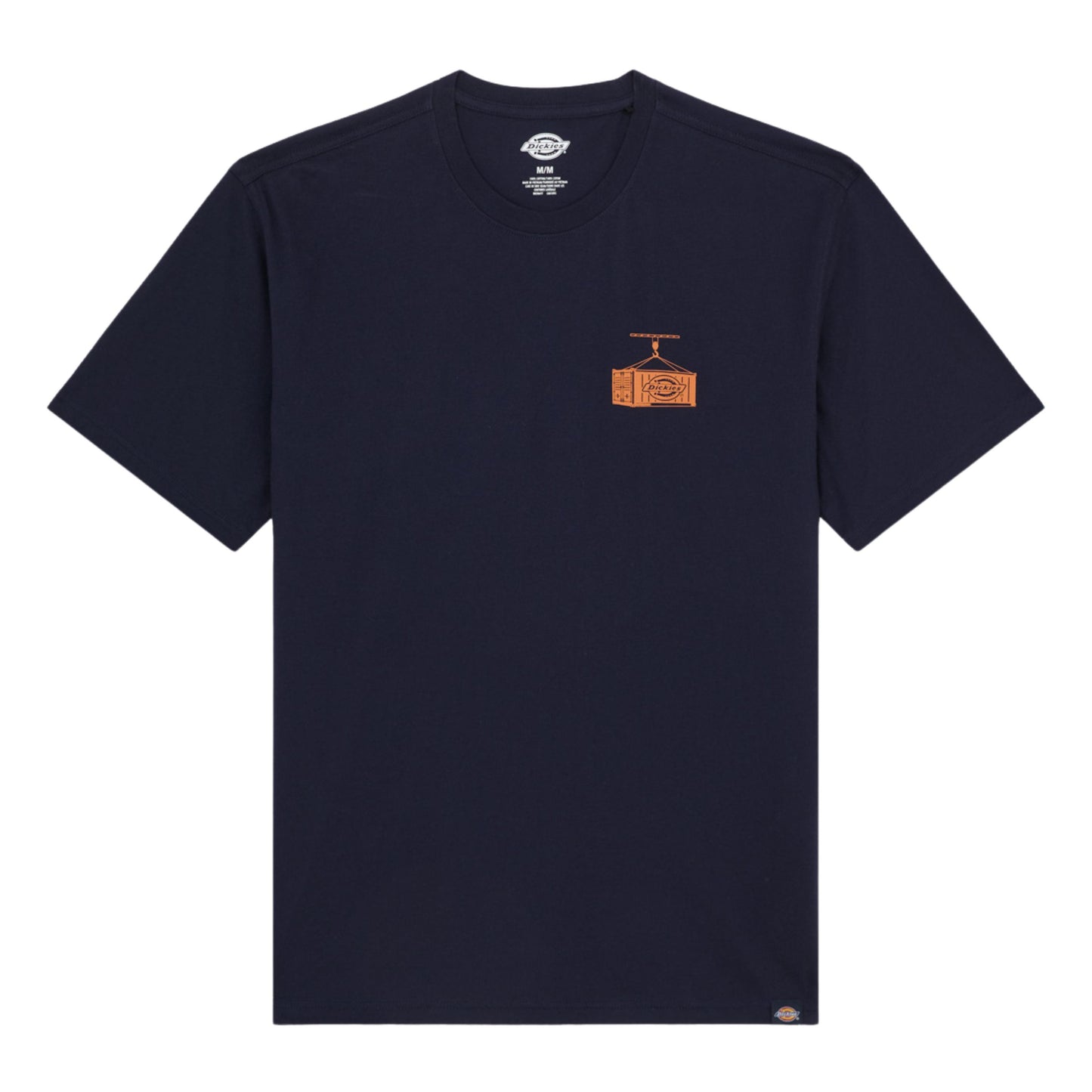 T-Shirt de manga curta para homem Dickies Apison em Night Sky. Foto da parte da frente.