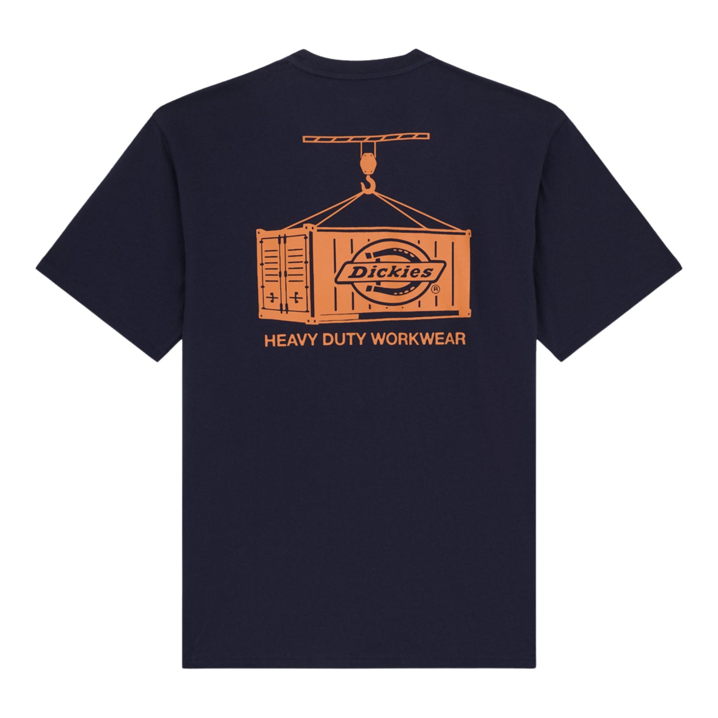 T-Shirt de manga curta para homem Dickies Apison em Night Sky. Foto da parte de trás.