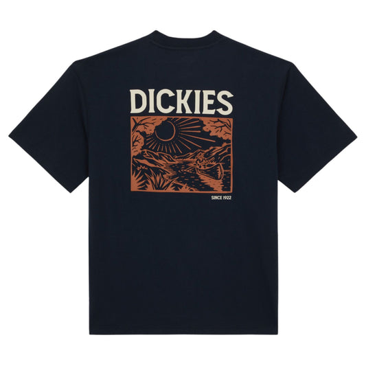Dickies Patrick Springs T-Shirt Dark Navy. Foto da parte de trás.