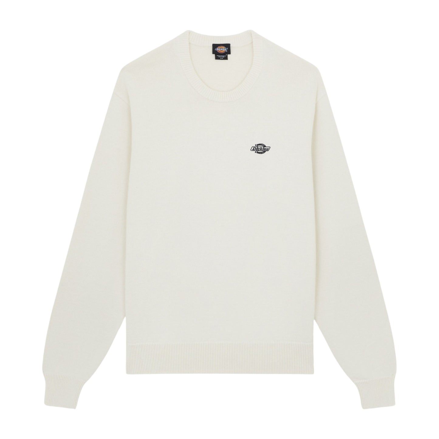 Camisola de malha para homem Dickies Summerdale em Egret. Foto da parte da frente.