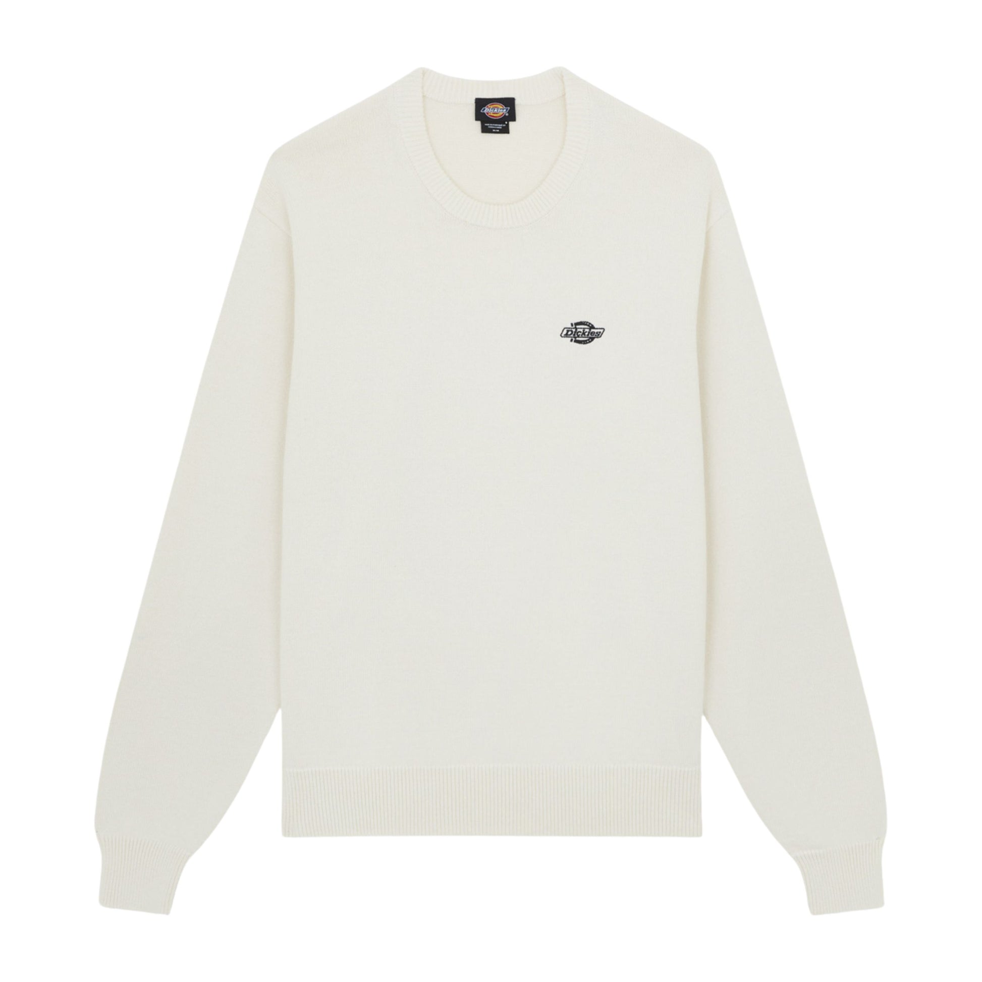 Camisola de malha para homem Dickies Summerdale em Egret. Foto da parte da frente.