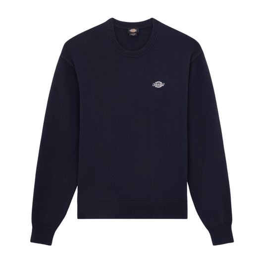 Camisola de malha para homem Dickies Summerdale em Night Sky. Foto da parte da frente.