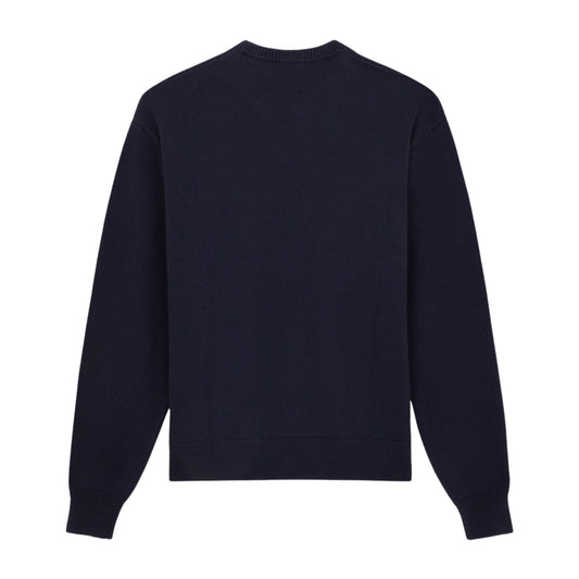Camisola de malha para homem Dickies Summerdale em Night Sky. Foto da parte de trás.