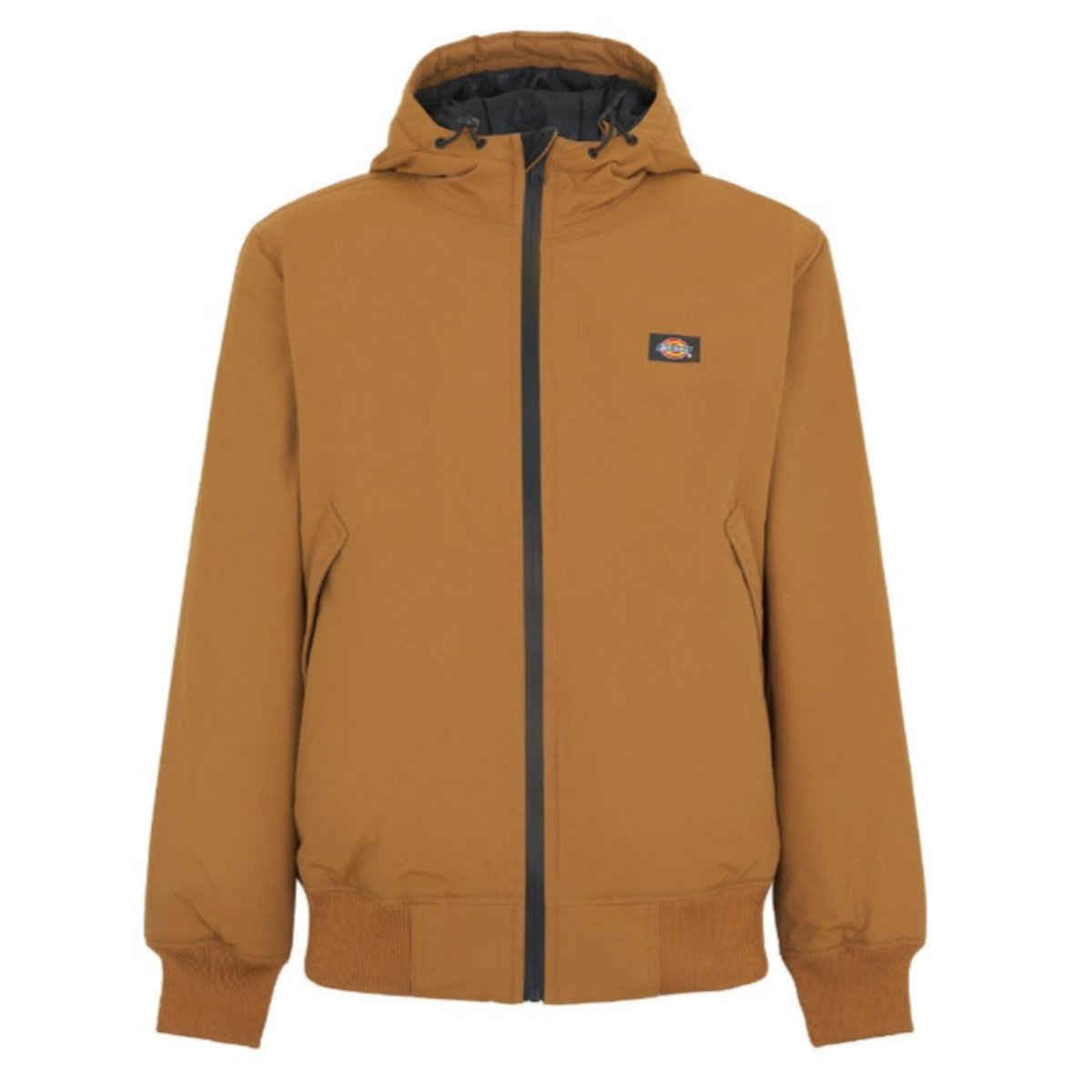 Dickies New Sarpy Jacket Brown Duck. Foto da parte da frente.