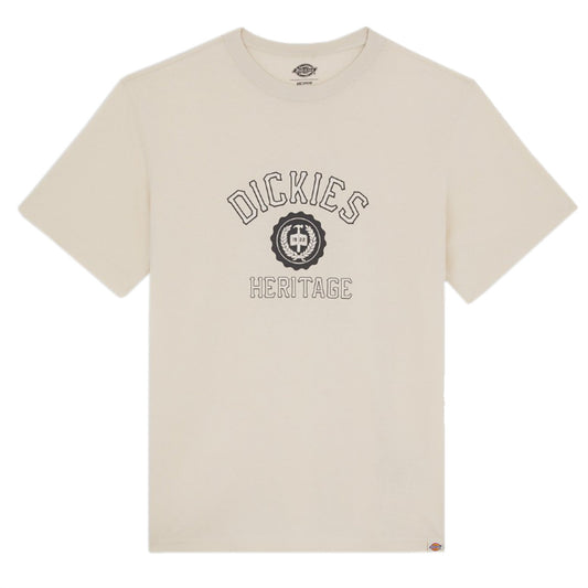 Dickies Oxford T-Shirt Whitecap Gray. Foto da parte da frente.