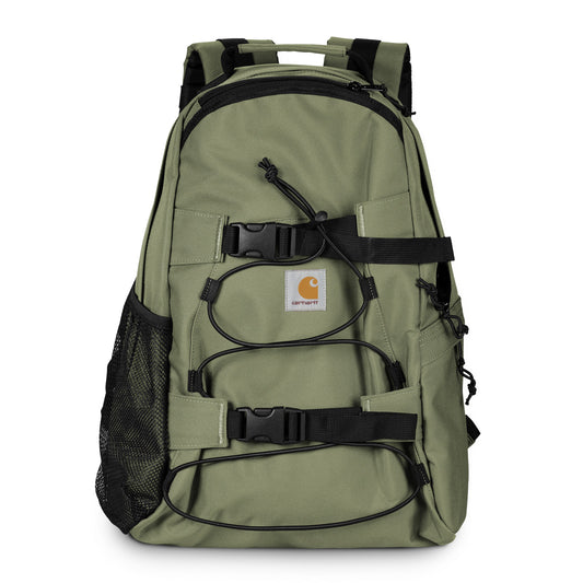 Carhartt WIP Kickflip Backpack Dollar Green. Foto da parte da frente.