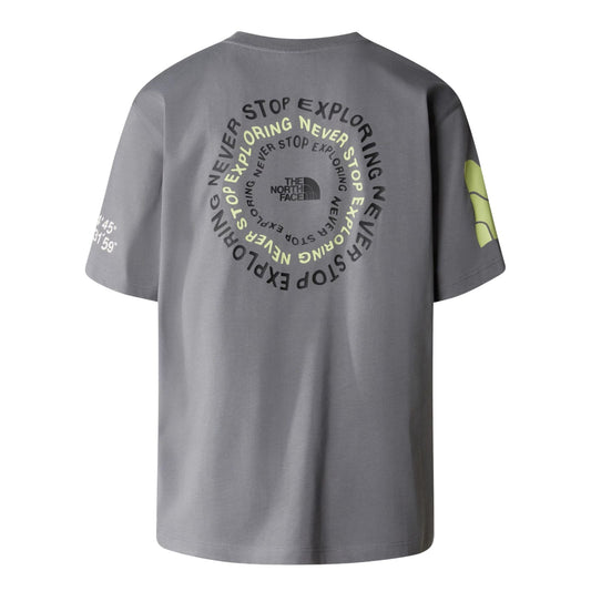 The North Face NSE Graphic T-Shirt Smoked Pearl. Foto da parte de trás.