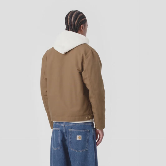 Casaco de homem Carhartt WIP Detroit em Hamilton Brown / Tobacco