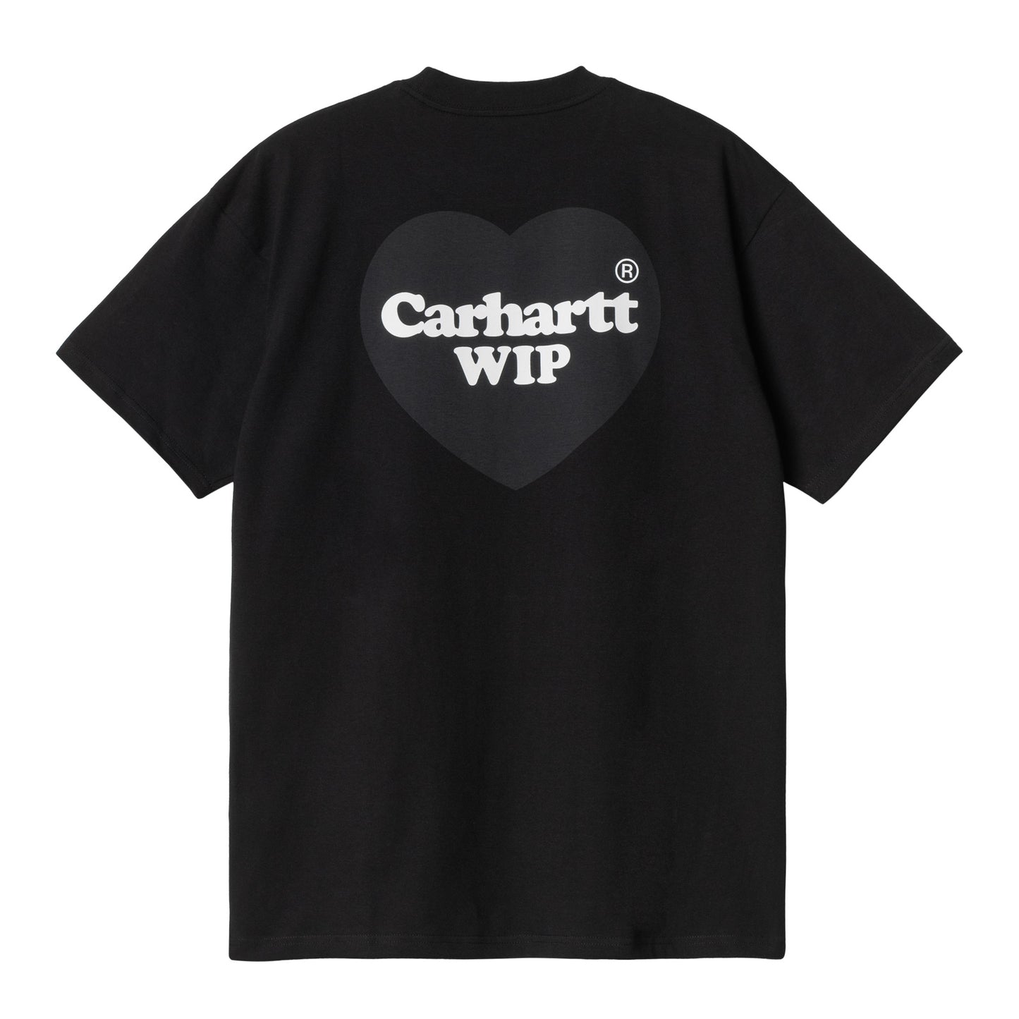Carhartt WIP Double Heart T-Shirt Black. Foto da parte de trás.
