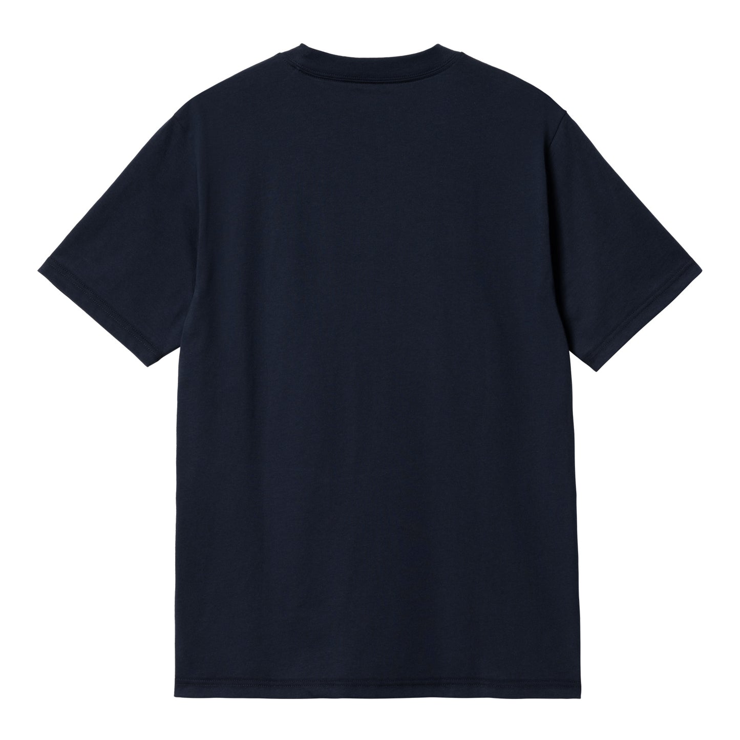 Carhartt WIP Liquid Script T-Shirt Blue. Foto da parte de trás.