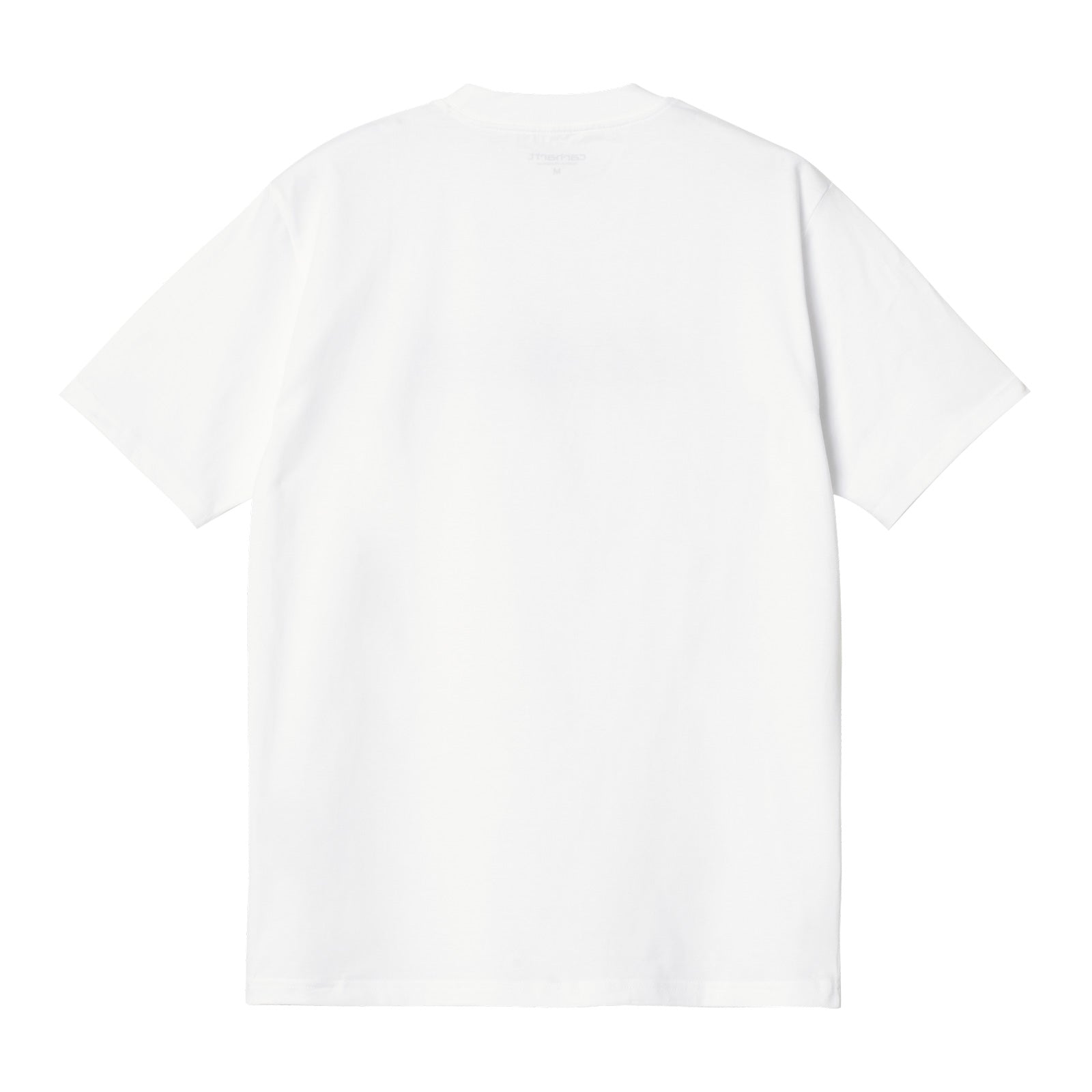 Carhartt WIP Liquid Script T-Shirt White. Foto da parte de trás.