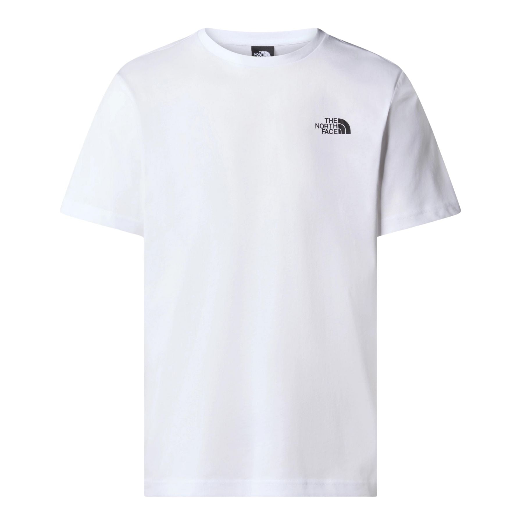 The North Face Redbox Short Sleeve T-Shirt TNF White. Foto da parte da frente.