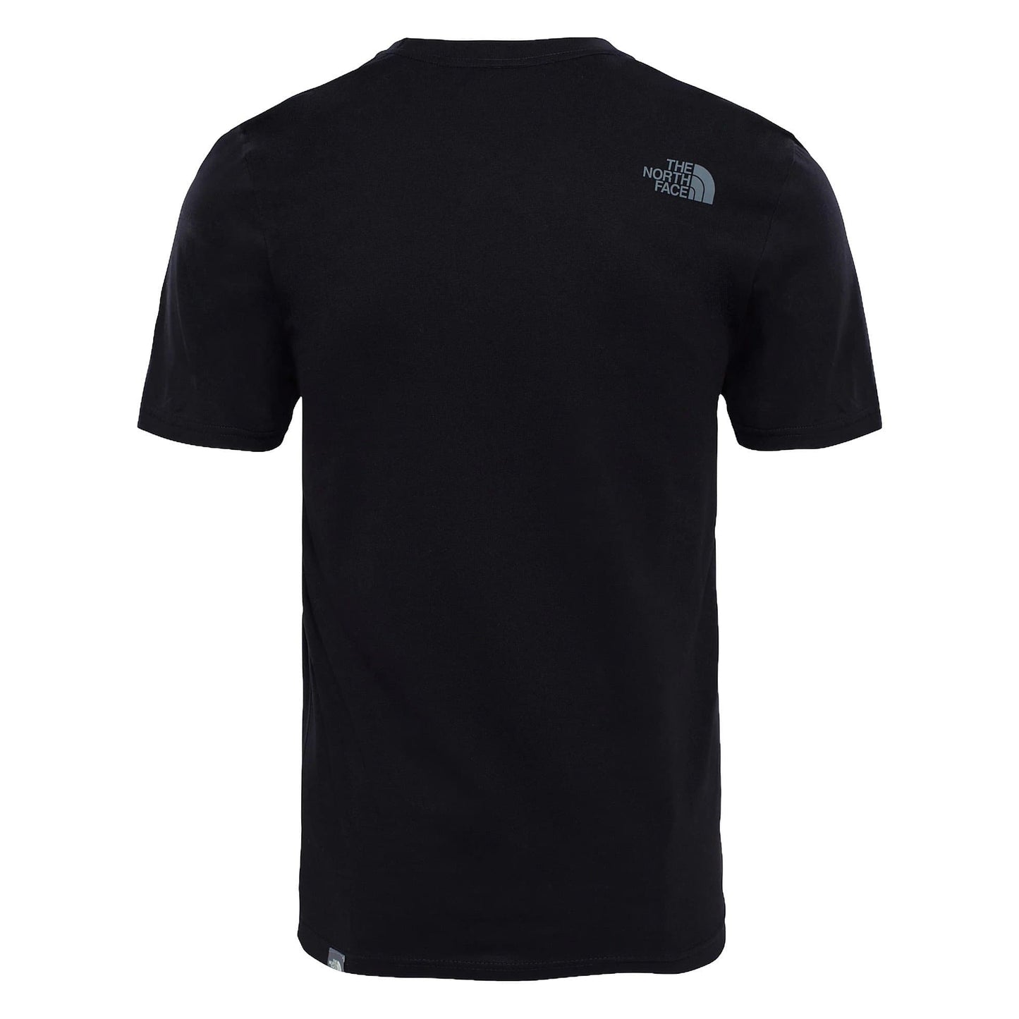 T-Shirt de homem North Face Easy em preto. Foto de costas.