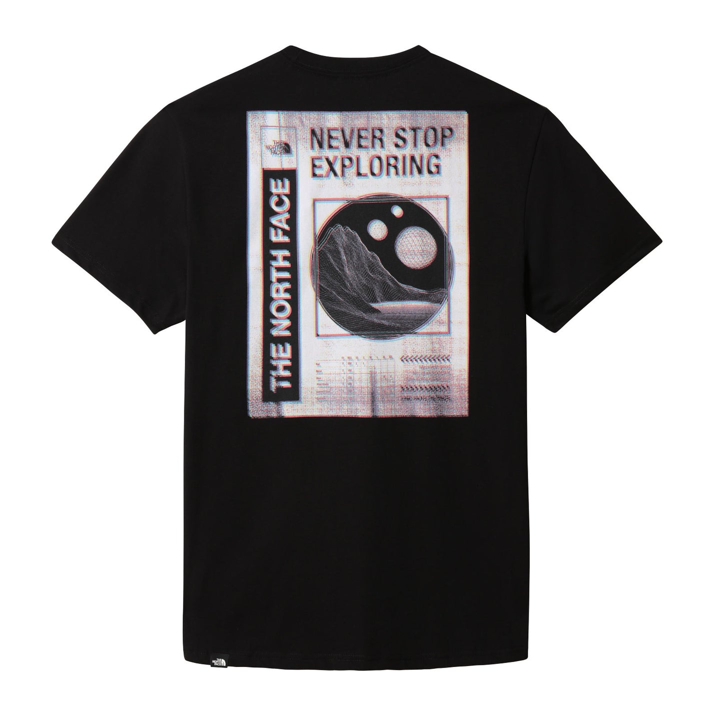 The North Face Galahm Graphic T-Shirt TNF Black. Foto de trás.