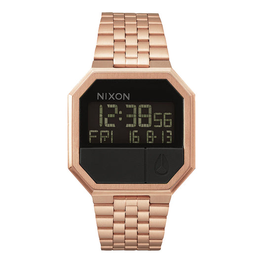 Nixon Re-Run All Rose Gold. Foto da parte da frente.