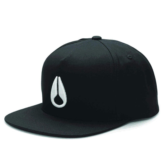 Nixon Simon Snapback Preto/Branco Frente