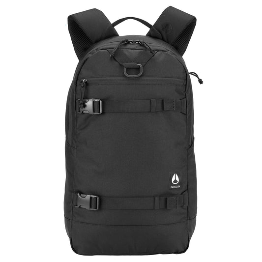 Nixon Ransack Backpack Repreve Black. Foto da parte da frente.