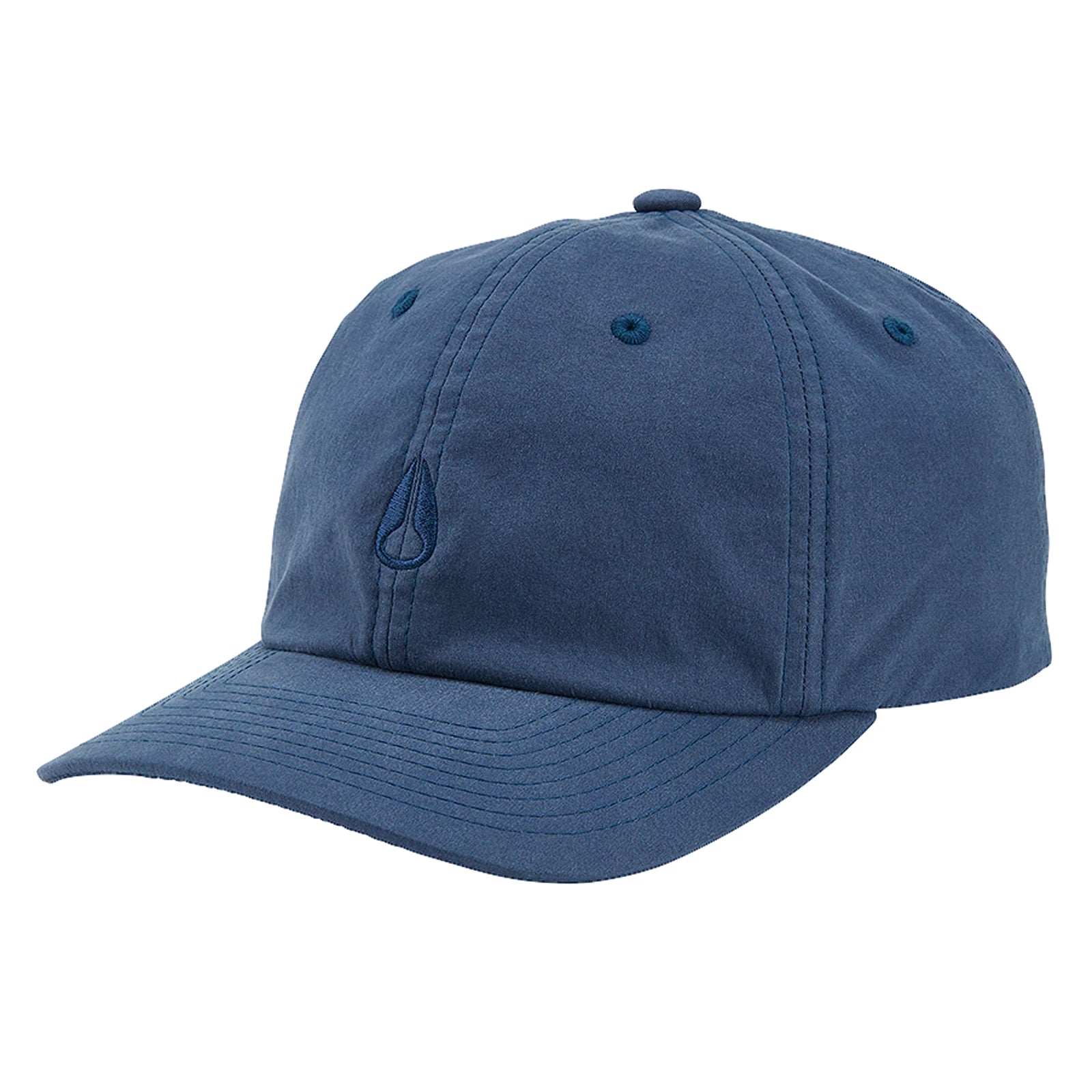 Nixon Agent Strapback Hat Navy. Foto de frente a 3/4.