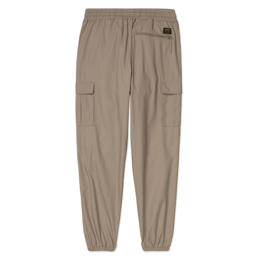 Carhartt WIP Cargo Jogger em cor Leather. Foto de costas.