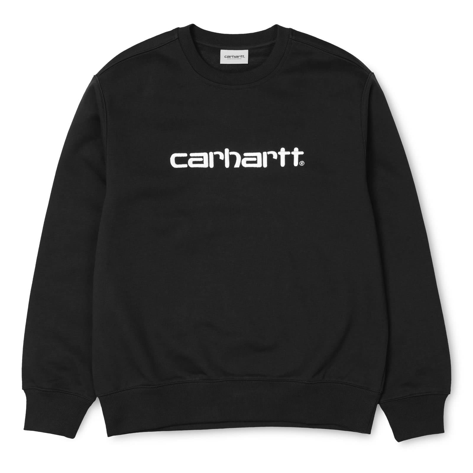 Carhartt WIP Carhartt Sweat Black/White Front