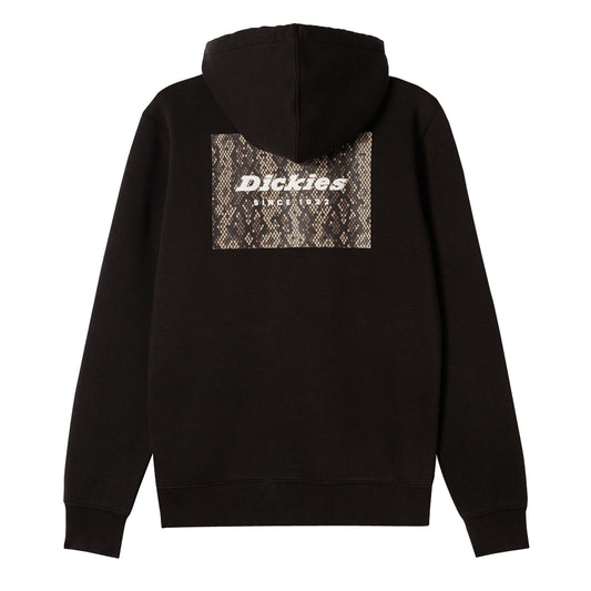 Dickies Camden Box Hoodie Black. Foto da parte da frente.