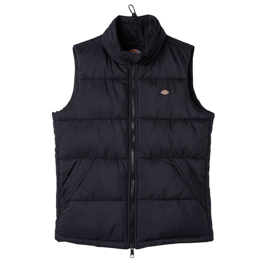 Dickies Waldenburg Vest Black. Foto da parte da frente.