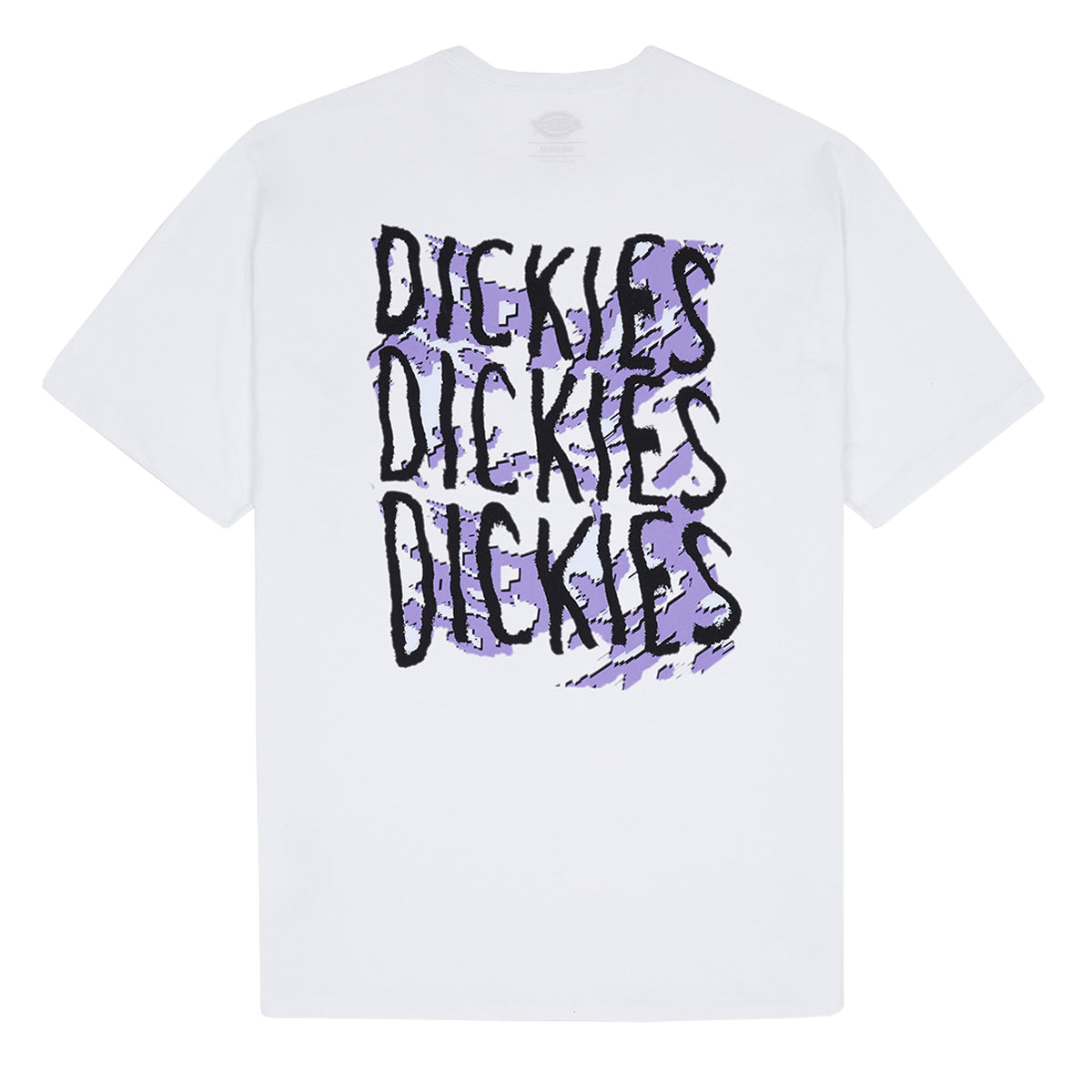 Dickies Creswell T-Shirt White. Foto da parte de trás.