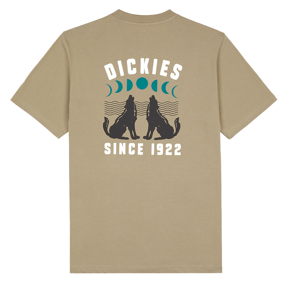 Dickies Kerby T-Shirt Desert Sand. Foto da parte de trás.