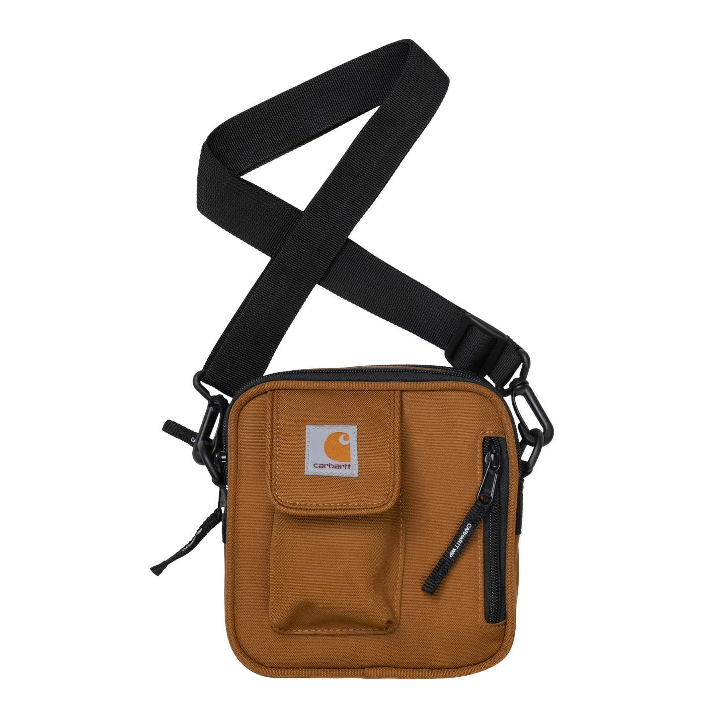 Carhartt WIP Essentials Bag Hamilton Brown. Foto de frente.