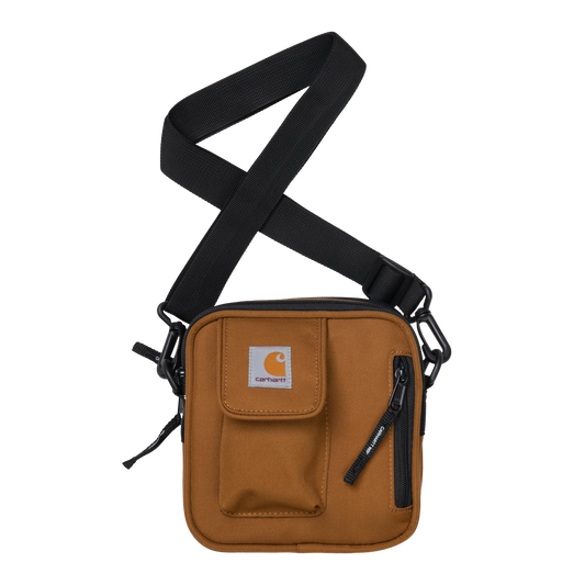 Carhartt WIP Essentials Bag Hamilton Brown. Foto de frente.