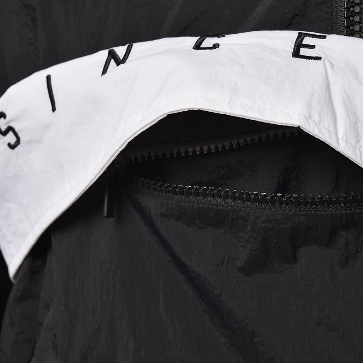 Kappa Authentic La Camarg Jacket Preto/Branco Detalhe Frente