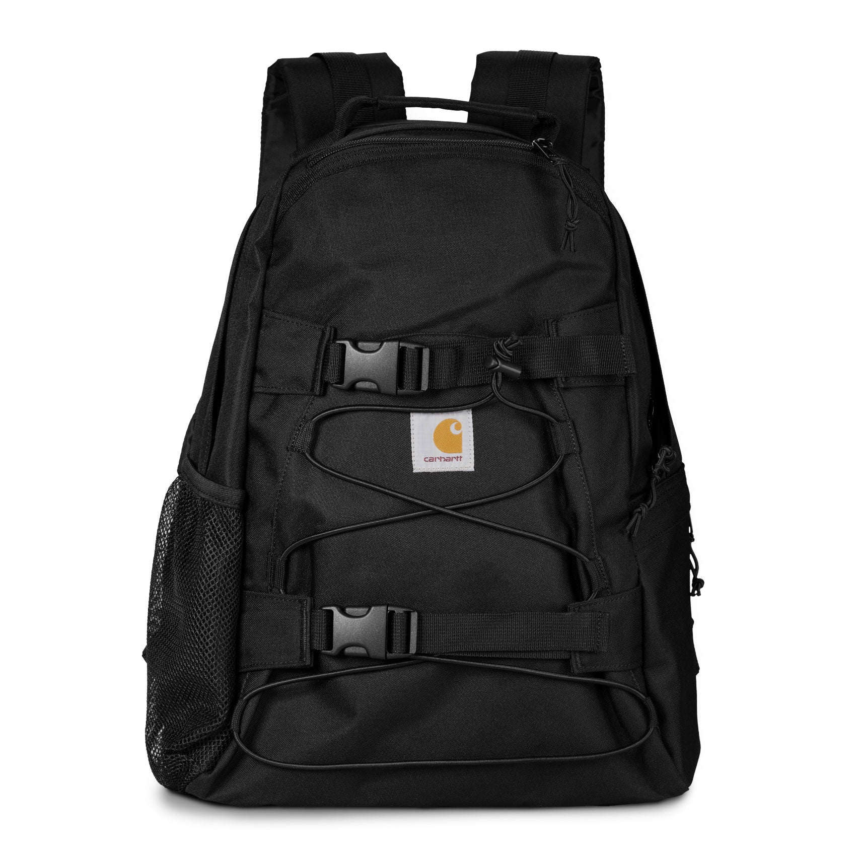 Carhartt WIP Kickflip Backpack Black. Foto de frente.